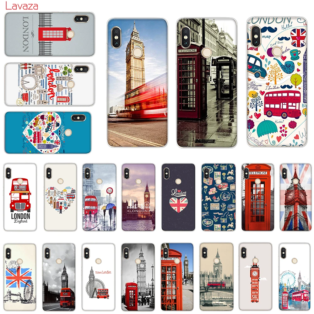

Lavaza London Bus England Telephone Hard Case for POCOPHONE F1 for Xiaomi A2 8 9 SE Lite A1 Max 3 for Redmi Note 7 Pro Cover