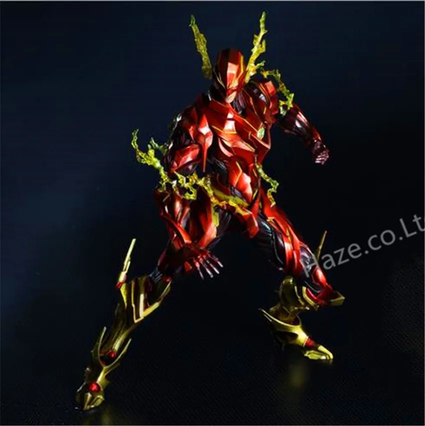 Play Arts Kai Variant Dc Comics флэш-Фигурка 10 ПВХ игрушка