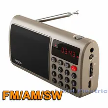 Rollton T50 радио динамик Портативный World Band FM/AM/SW радио Mp3 музыкальный плеер TF карта WAV Play динамик и фонарик для ПК iPod