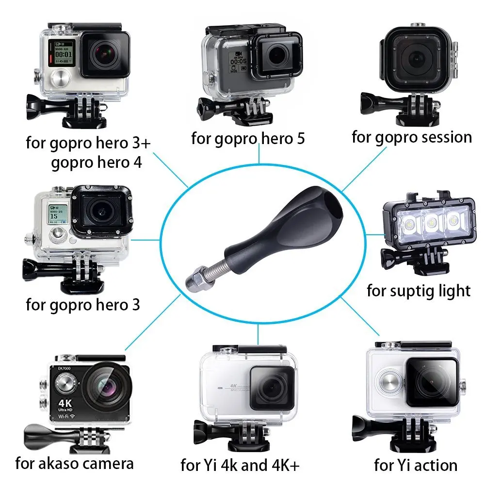 Suptig для Gopro аксессуары Крепление Винт Hero6 5 3 +/3/4 sj4000/5000 Xiaomi YI 4 K шт|for gopro|for gopro