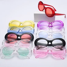 Модные, крутые, уникальные, ослепительные линзы, Овальные, стильные солнцезащитные очки для женщин и мужчин, вечерние, брендовые, Sesign, солнцезащитные очки Oculos De Sol