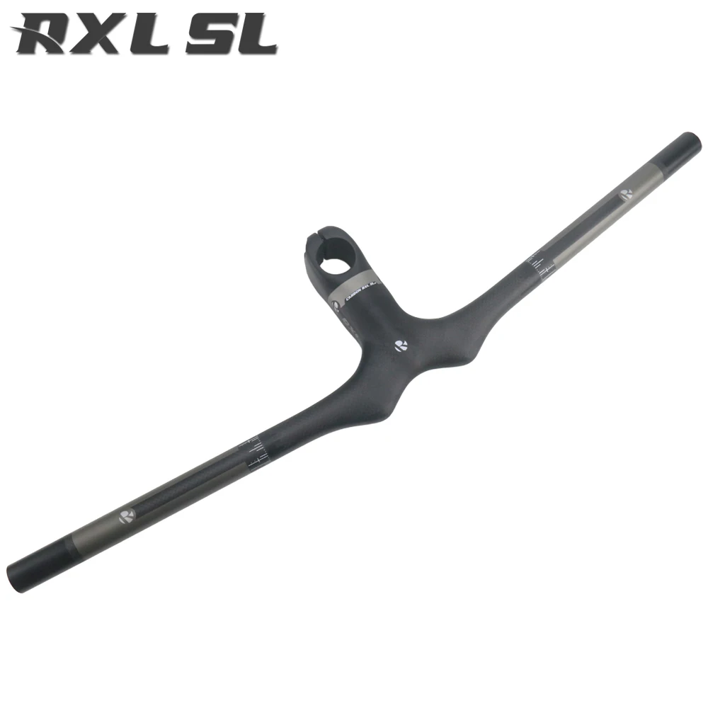 

RXL SL Bicycle MTB Handlebar 3K Matte Carbon Flat Bike Handlebar 28.6 Cycling Integrated MTB Handlebars 700 Bicycle Parts