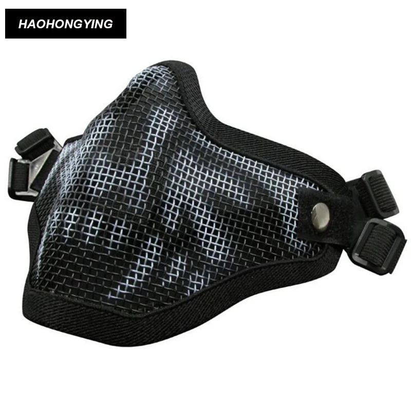 HAOHONGYING Outdoor Strike Metal Mesh Camouflage Protective Tactical