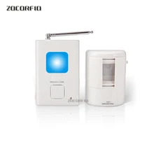 Новейший 300 м беспроводной торговый центр безопасности/вилла Противоугонная/Добро пожаловать инфракрасный датчик движения Детектор сигнализация Удаленная домашняя система безопасности