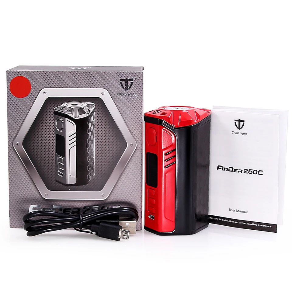 Оригинальный Thinkvape Finder DNA 250C коробка мод питание от Evolv чип в режиме реального