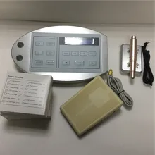 Профессиональный цифровой постоянный макияж бровей губ подводка для глаз тела с ручкой машины набор в пределах 30 шт. иглы питания