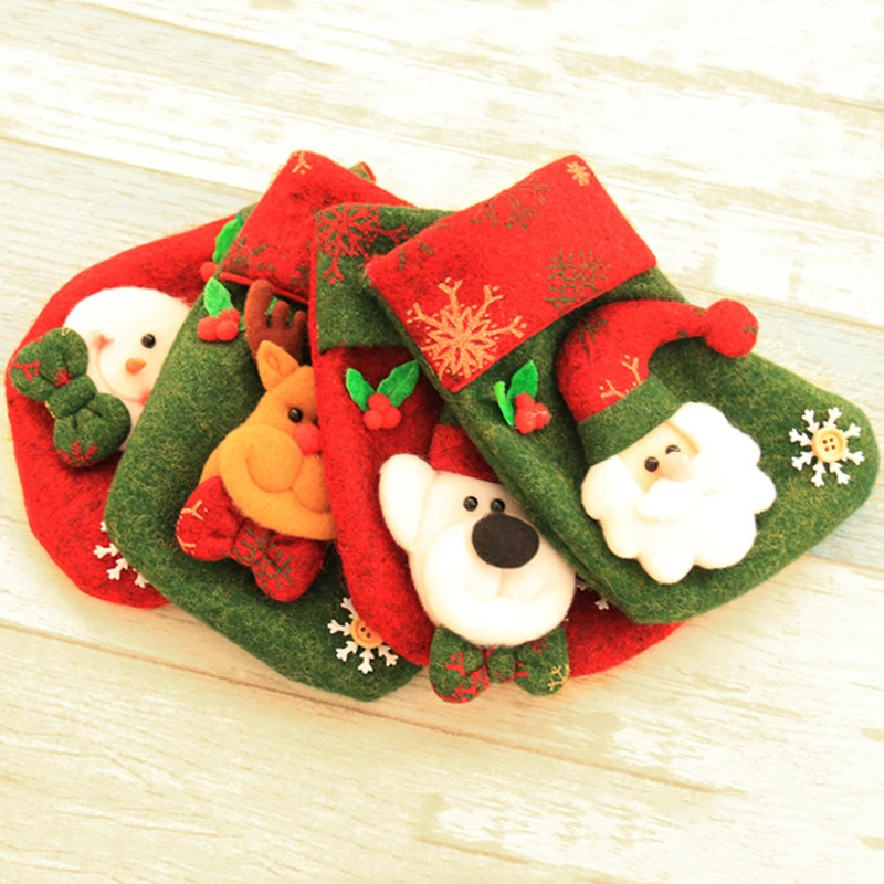 8 pieceslotleiso christmas decoration large gift bags decorated christmas socks gift bags large christmas stocking wholesale - Wholesale Large Christmas Decorations 8 pieceslotleiso christmas decoration large gift bags decorated christmas socks gift bags large christmas stocking wholesale - Wholesale Large Christmas Decorations