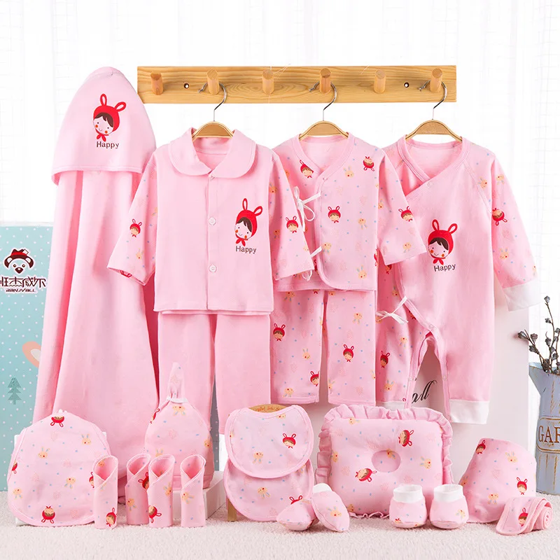 

Baby Clothes Newborn Baby Clothing Set 100% Cotton Underwear Suits Toddler Gift Set For Autumn & Winter 21pcs