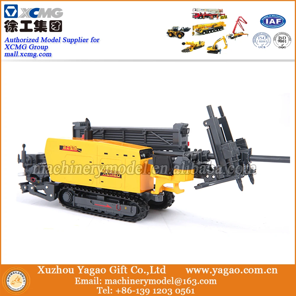 1/35 масштабная модель литой цинковый сплав XCMG XZ320 Горизонтально направленная