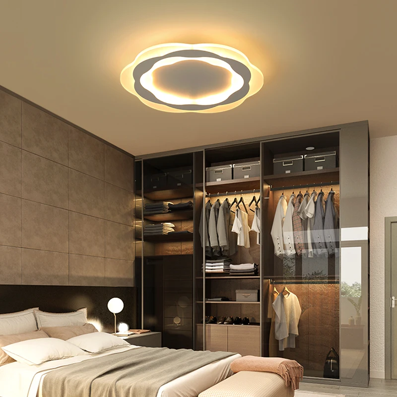 

Ultrathin Surface Mounted Triangle Modern led ceiling lights lamp for living room bedroom lustres de sala home Dec Ceiling Lamp