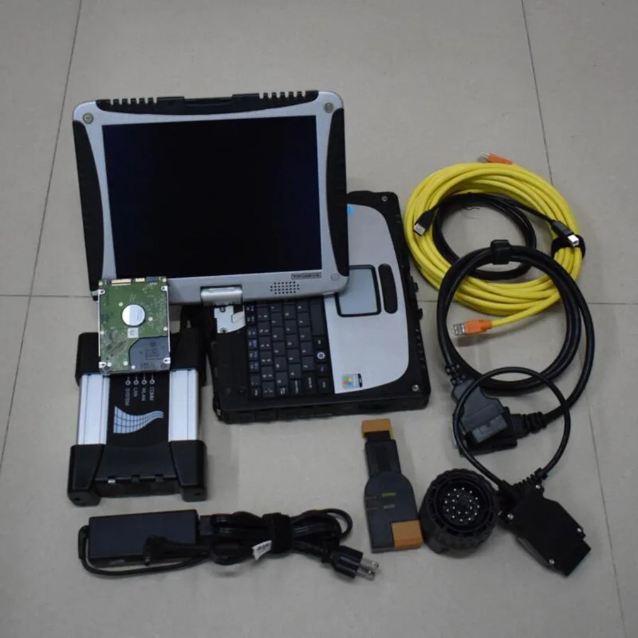 

for bmw diagnostic tool icom next new generation of icom a2 with laptop cf-19 toughbook 500gb hdd software ista ready to use