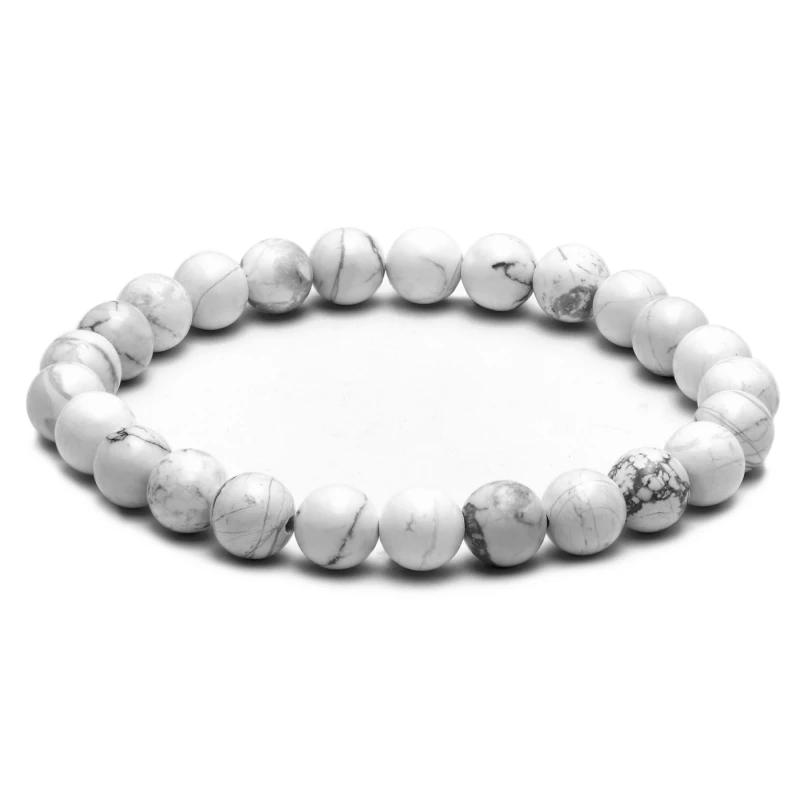 Classic Natural Stone Bead Bracelet Black 8mm Volcanic Stone Men Friendship Bracelet Distance Couple Bracelets For Women Jewelry