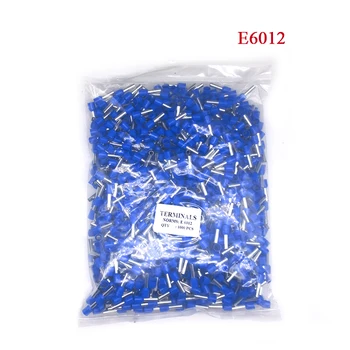 

VE6012 1000 piece a lot European Terminal Pin Terminals Tubular Terminals Blocks E1008 Wire terminals connector