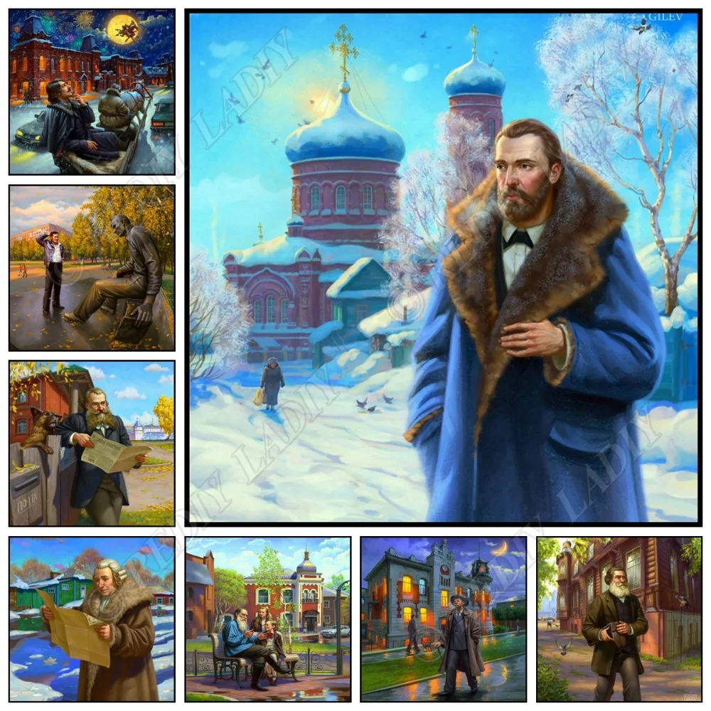 5D DIY Diamond Painting Famous People Full Square / Round Diamond Art