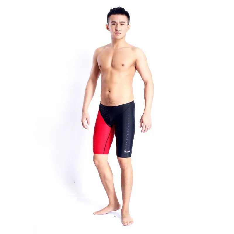 Купальник Мужской купальный костюм Sharkskin Maillot De Bain для мальчиков Спортивное плавание трусы мужские купальники большого размера гоночный купальный костюм для плавания