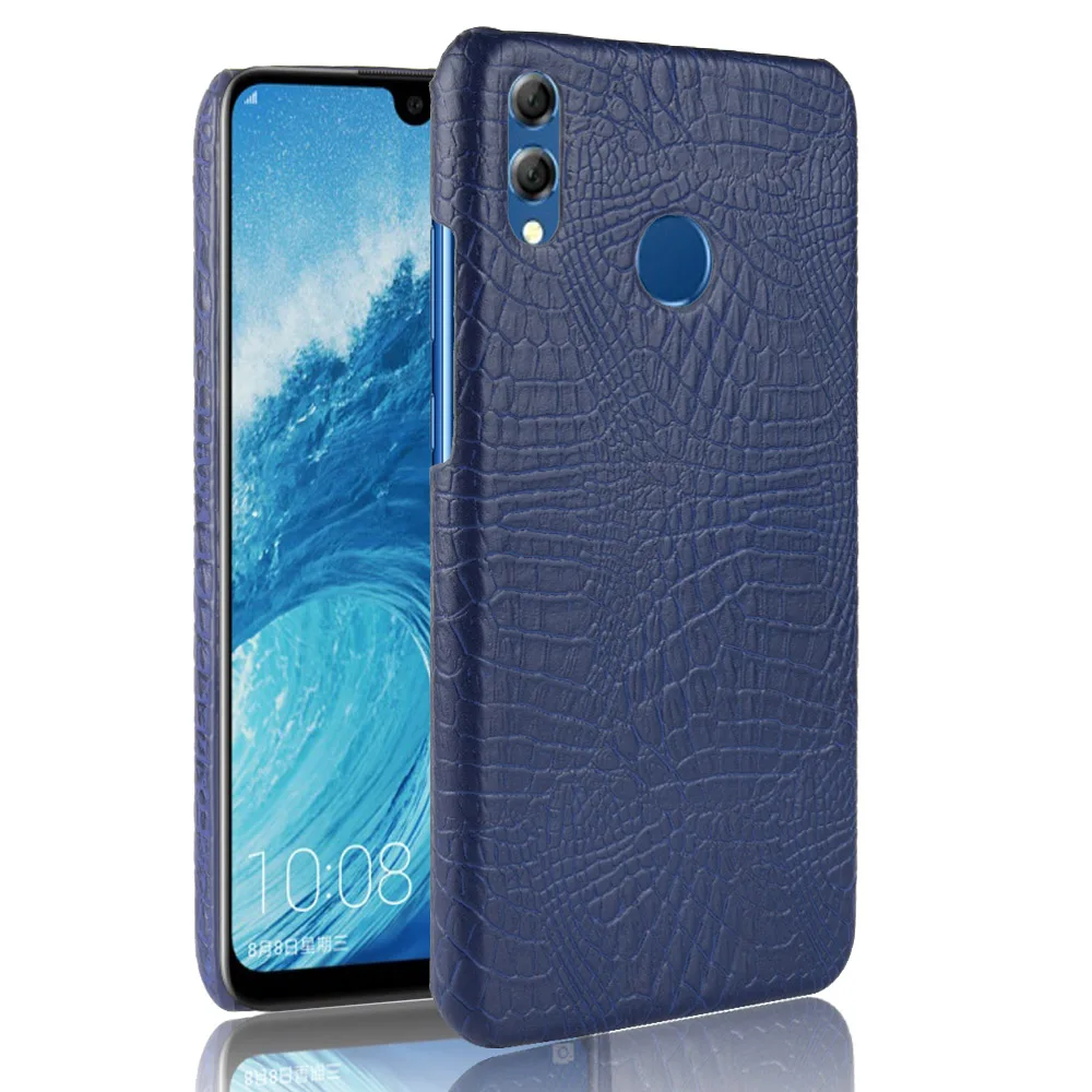 Для Huawei Honor 8X чехол Honor8X Роскошный из искусственной кожи в стиле ретро