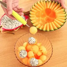 Couteau à découper des fruits créatif, boule à pastèque, boule à glace, cuillère à boule, outil pour vaisselle froide assortie, 1 pièce, LF 104