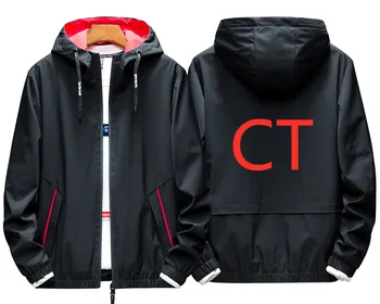 

CT New Male 2019 Brand Sweatshirts Hooded Men's New Men's Hoodie Retro Casual Hooded Coat Hooded Cardigan Zipper Hooded Clothing