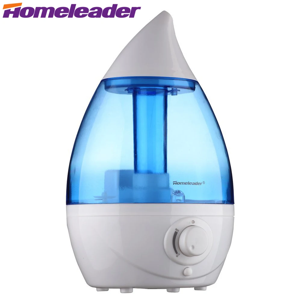 

Homeleader Air Humidifier Diffuser Difuso 1.6L Humidificador Ultrasonico Water Verdamper With LED Night Light For Home Yoga Baby