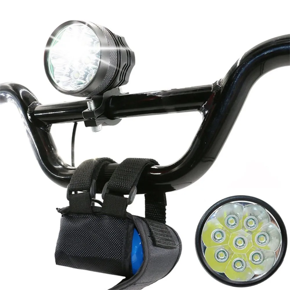 Flash Deal T6 LED Bicycle Head Lamp Universal Bike Front Light 3 Working Modes 9800LM Super Bright MTB Headlamp Torch for Night Cycling 3