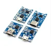5pcs/lot 5V Micro USB 1A 18650 TP4056 Lithium Battery Charging Board With Protection Charger Module ► Photo 1/5