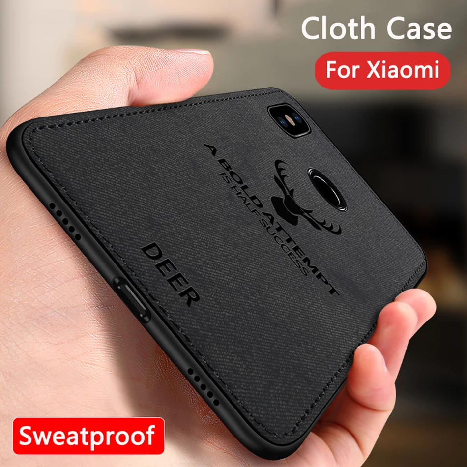 Case For Xiaomi Mi A2 Lite Case Cloth Deer Cover For Xiomi MI 8 SE Explorer Max 3 MIX 2S Case For Pocophone F1 Case Poco F1 Etui