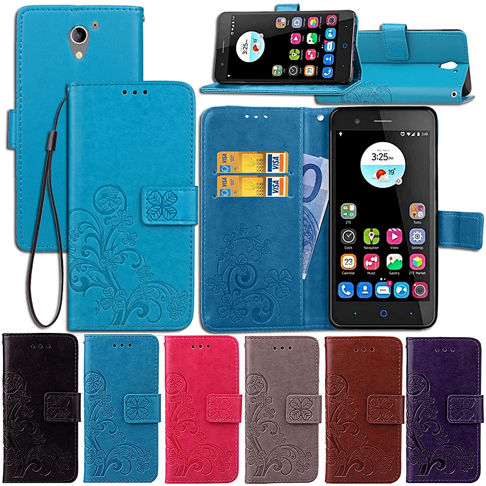 

Wallet Flip Cover Leather Case For ZTE Blade A610 Plus A910 A510 A 510 A310 310 L110