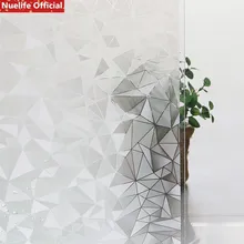 3D нерегулярные алмаз электростатического матовое Стекло Фольга непрозрачные офисные Гостиная Ванная комната балкон Солнцезащитная пленка «замороженное стекло»