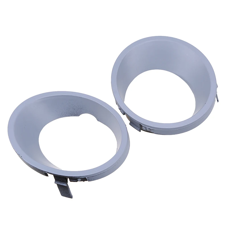 

Black Auto Front Bumper Driving Fog Lights Cover Lamp Frame Trim For BMW X5 E53 2000-2003