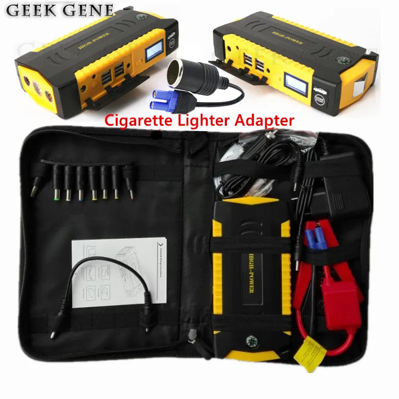 Super Power Car Jump Starter Power Bank 600A Portable Car font b Battery b font Booster