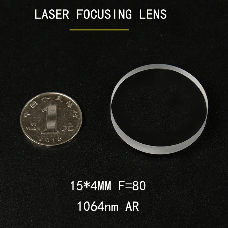 

Weimeng Raytools Collimator Lenses/Focus Lens For Fiber Laser Cutting 15mm F=80 H-K9L 1064nm AR Plano-convex for laser machine