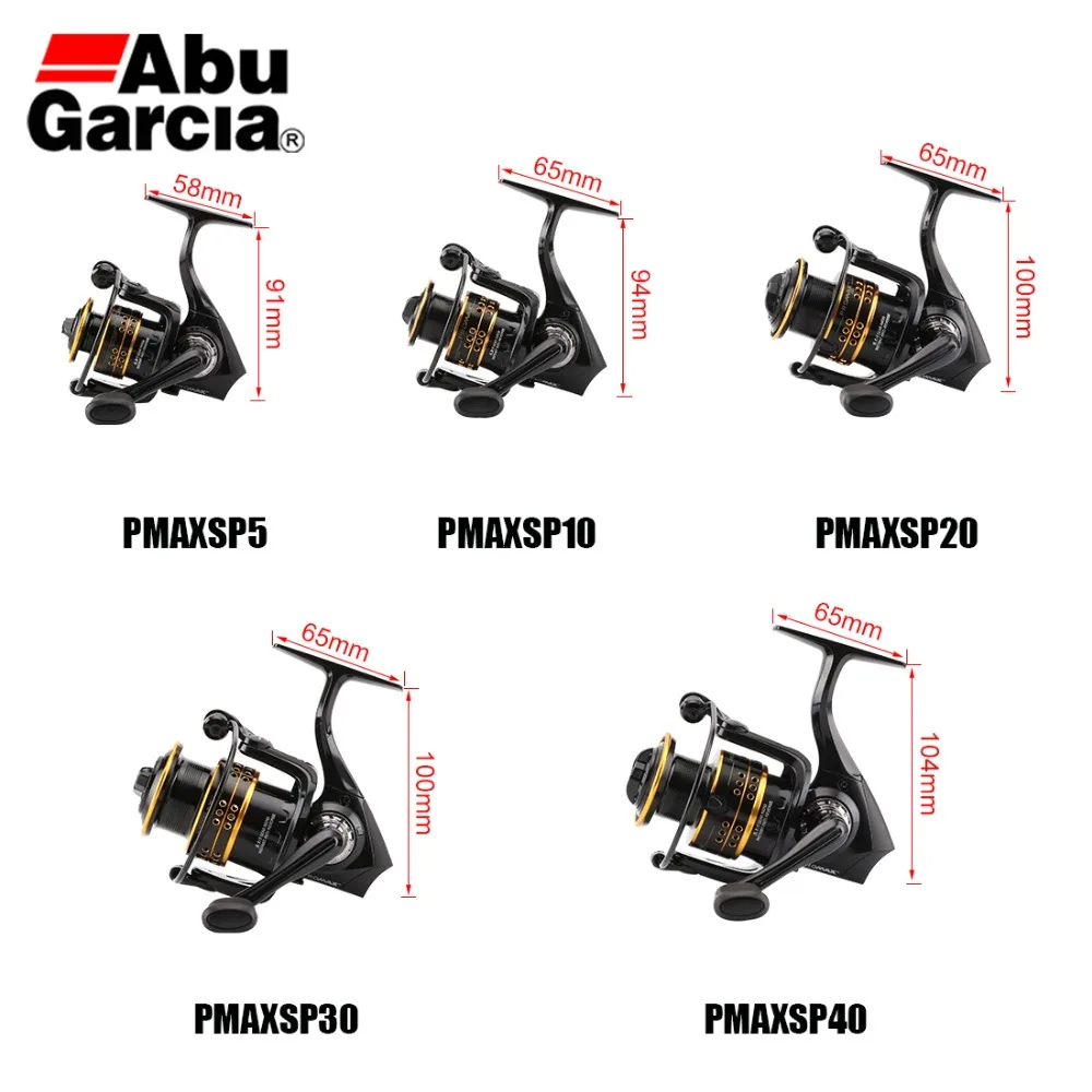 Оригинальная карта ABU GARCIA PRO MAX PMAXSP5 SP40 Спиннинг Рыболовная катушка 6 + 1BB 2 9 кг 4 Макс