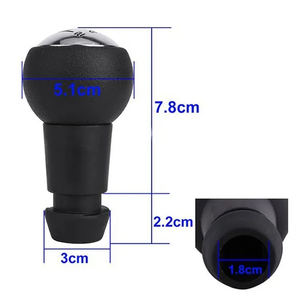 MT Шестерни рукоятка рычага переключения передач 5 Скорость глава гандбол чехол для peugeot 206 207 307 308 408 508 2008 301 Citroen C2 C3 C4L C5 Пикассо
