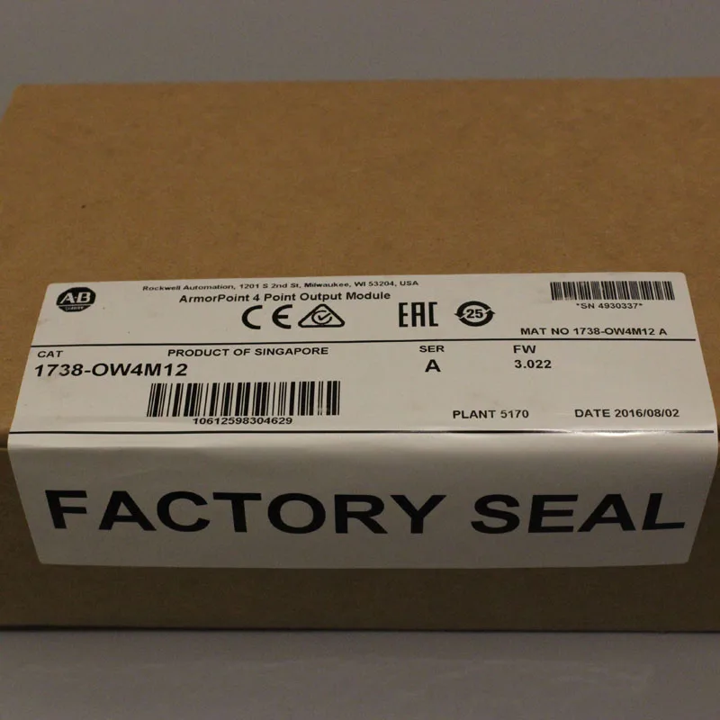 1738 OW4M12 1738OW4M12 PLC Controller New Have in stock