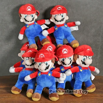 

Super Mario Bros Mario Luigi Plush soft stuffed kawaii lovely doll for children birthday gift