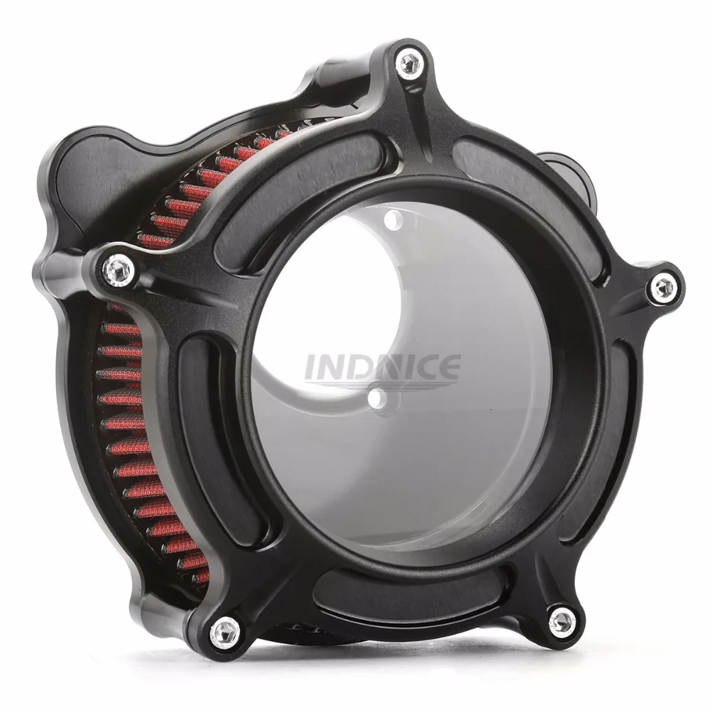 see through Air intakes for harley Road Glide FLTR air filter Street