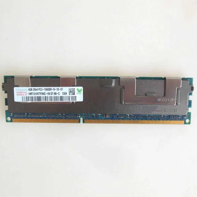 Cheap 4GB PC3-10600R DDR3 1333mhz ECC Memory REG Registered 240-pin RAM 2RX4 server memory