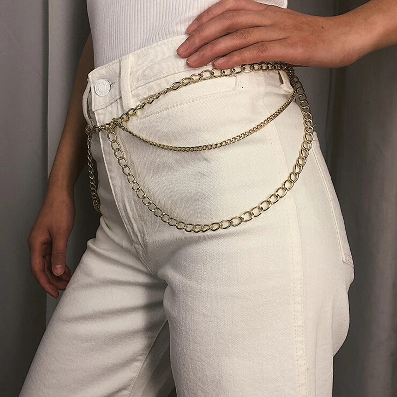 Bohemia Summer Beach Body Jewelry Accessory Gold Silver Colors Copper Beads Waist Belly Chains Necklaces For Women