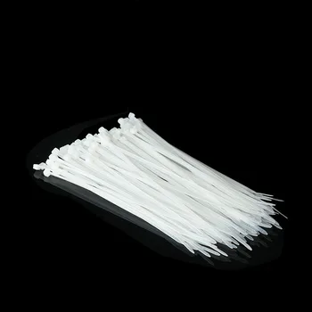 

250pcs 8*200 width:5.2mm length:200mm White Self-locking Plastic Nylon Cable Ties,Wire Zip Tie, plastic strap,cable organizer