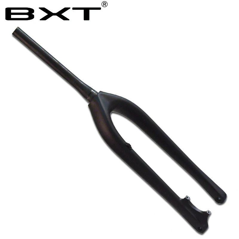

BXT Boost mountain bike front fork T800carbon matt / gloss 29er/29inch 110 * 15mmCarbon MTB fork 1-1 / 8 turn 1-1 / 2 disc brake