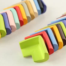 10 шт./лот, мягкий защитный уголок для детей, детская настольная защитная накладка на угол стола, защита для детей