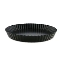 9 дюймов лоток для выпечки Плесень антипригарная пирог форма для выпечки Pan пицца съемная нижняя Съемная свободная Нижняя Quiche Pan