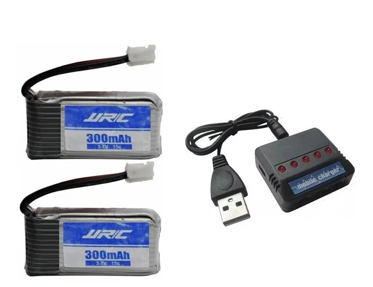 Lipo зарядное устройство набор для JJRC H56 3,7 V 300mAh для JJRC H56 T2G Дрон батарея RC Квадрокоптер запасная часть Lipo батарея 5 шт./лот - Цвет: H56