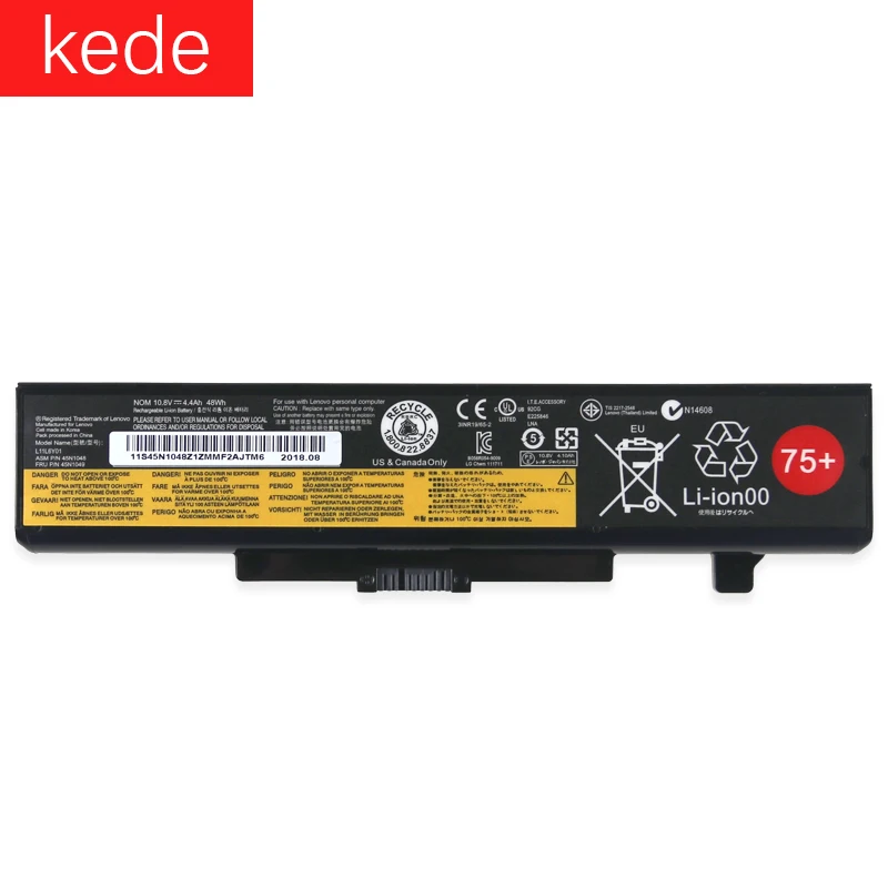 

kede laptop Battery For Lenovo ThinkPad Y480 B480 G480 B485 B490 B580 B585 B590 E430 E431 E435 E445 E530 E49 E531 E535