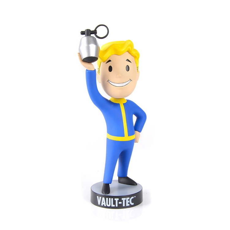 13 см аниме фигурка Gaming Heads Fallout 4 vavle Boy TOY Bobbleheads Серия 1 фигурка Коллекционная модель игрушки brinquedos