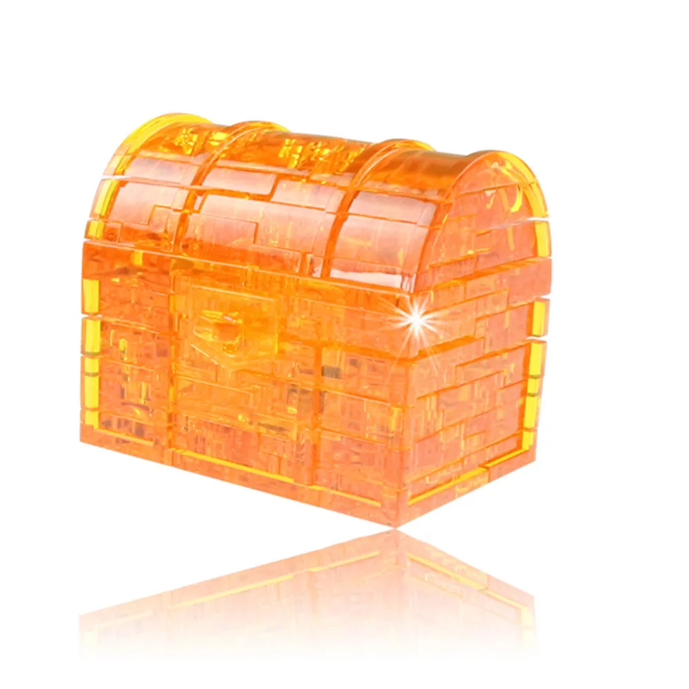 3D Кристалл Головоломка сокровище деревянный бюст IQ Игрушка Отделка Подарок Гаджет Блоки Строительство DIY игрушка подарок новое поступление
