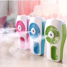 Портативный мини-вентилятор портативный Перезаряжаемый персональный Ультра тихий вентилятор охлаждения мини увлажнитель воздуха дома