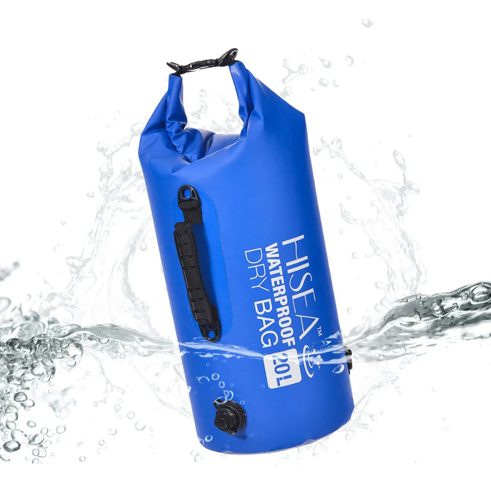 Hisea Waterproof Dry Bag Ultralight Durable Roll Top Dry Sack Floating