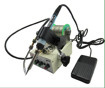 

Automatic Tin Feeding Machine Constant Temperature Soldering Iron Teclast Iron F3100 Multi-function Foot Soldering Machine