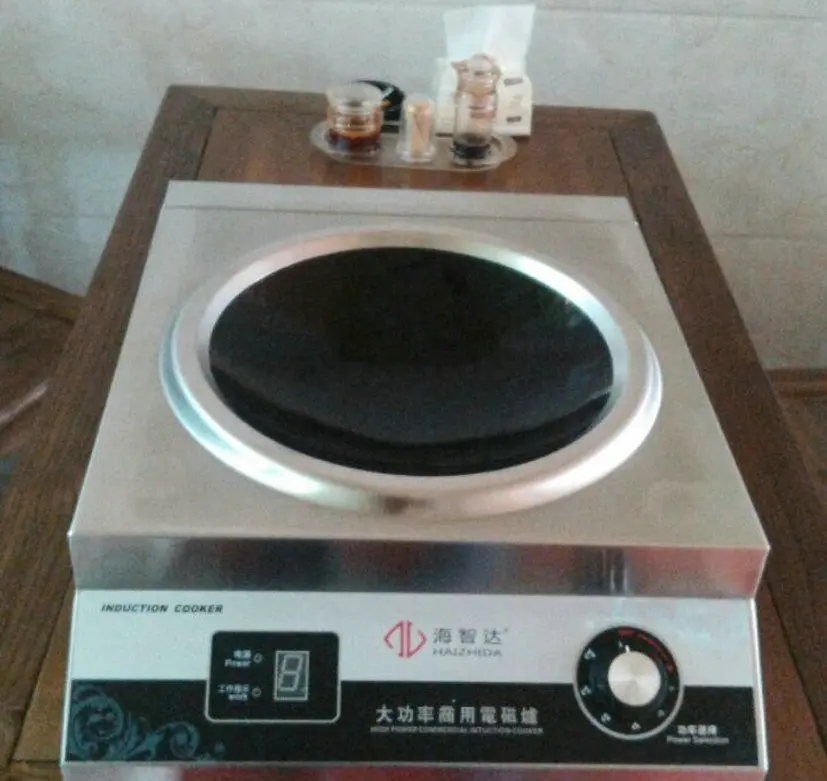 commercial electric cooker 5000w powerful Induction cooking machine